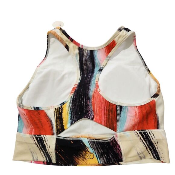 Calia Sports Bra Size Large Medium Support Removable Pads - Picture 2 of 10